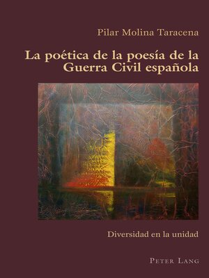 cover image of La poética de la poesía de la Guerra Civil española